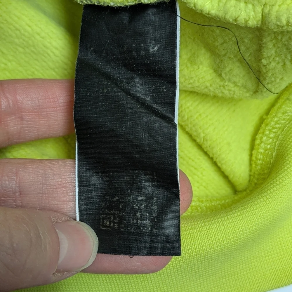 Kanuk Koroc crewneck Sweatshirt Lime Green 100% Cotton Canada size XS - Picture 11 of 12